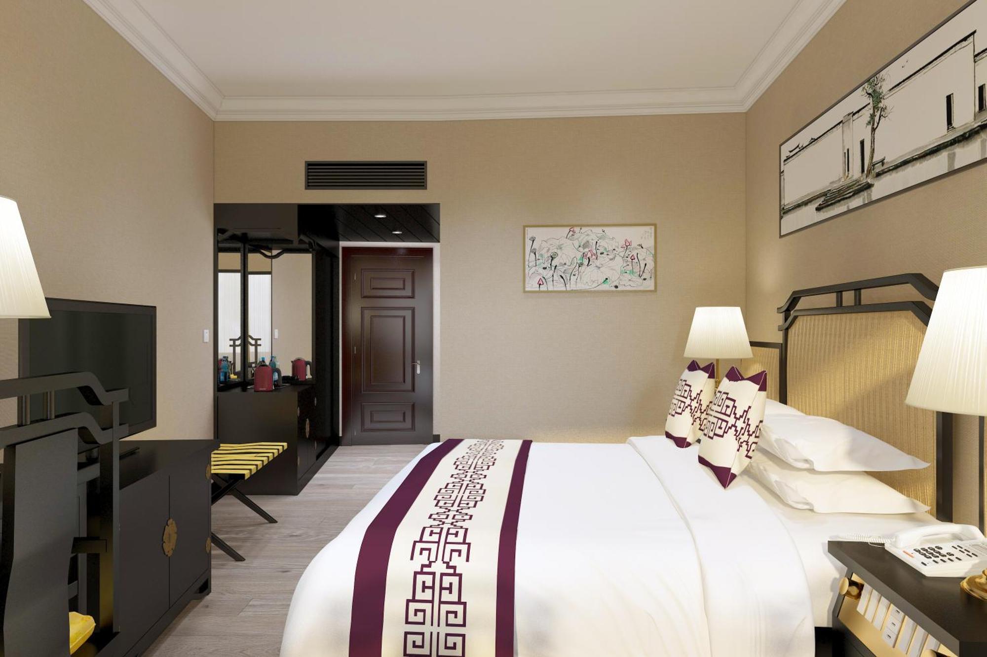Yindo Jasper Hotel Châu Hải Ngoại thất bức ảnh